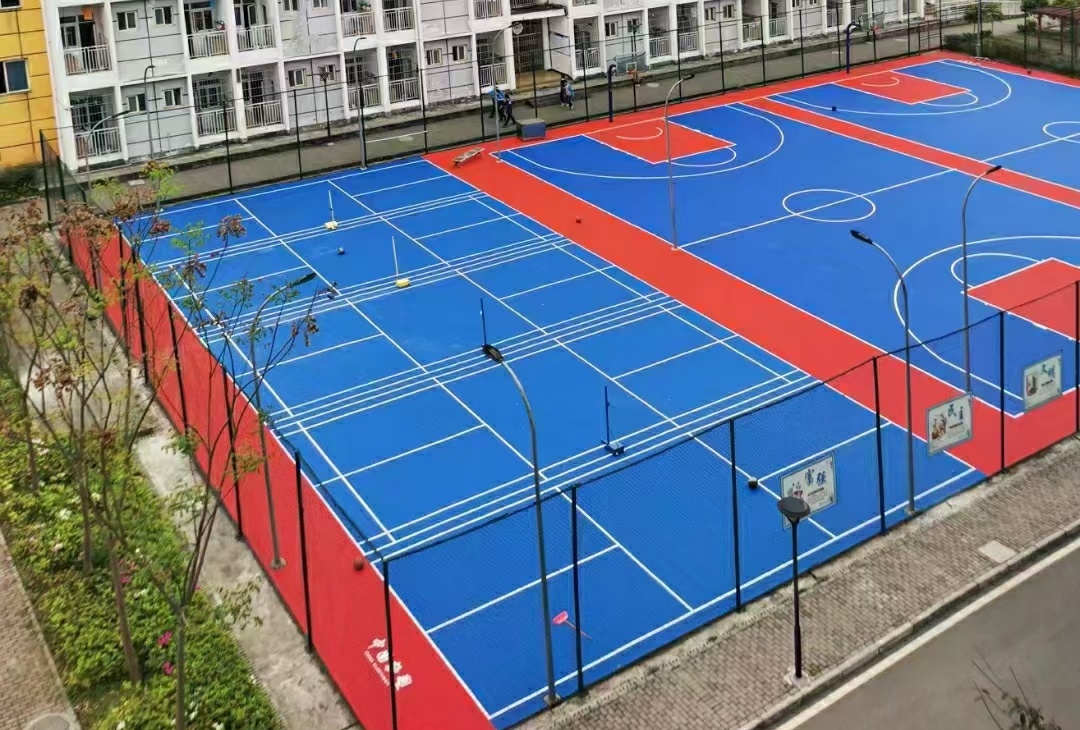浙江室外篮球场