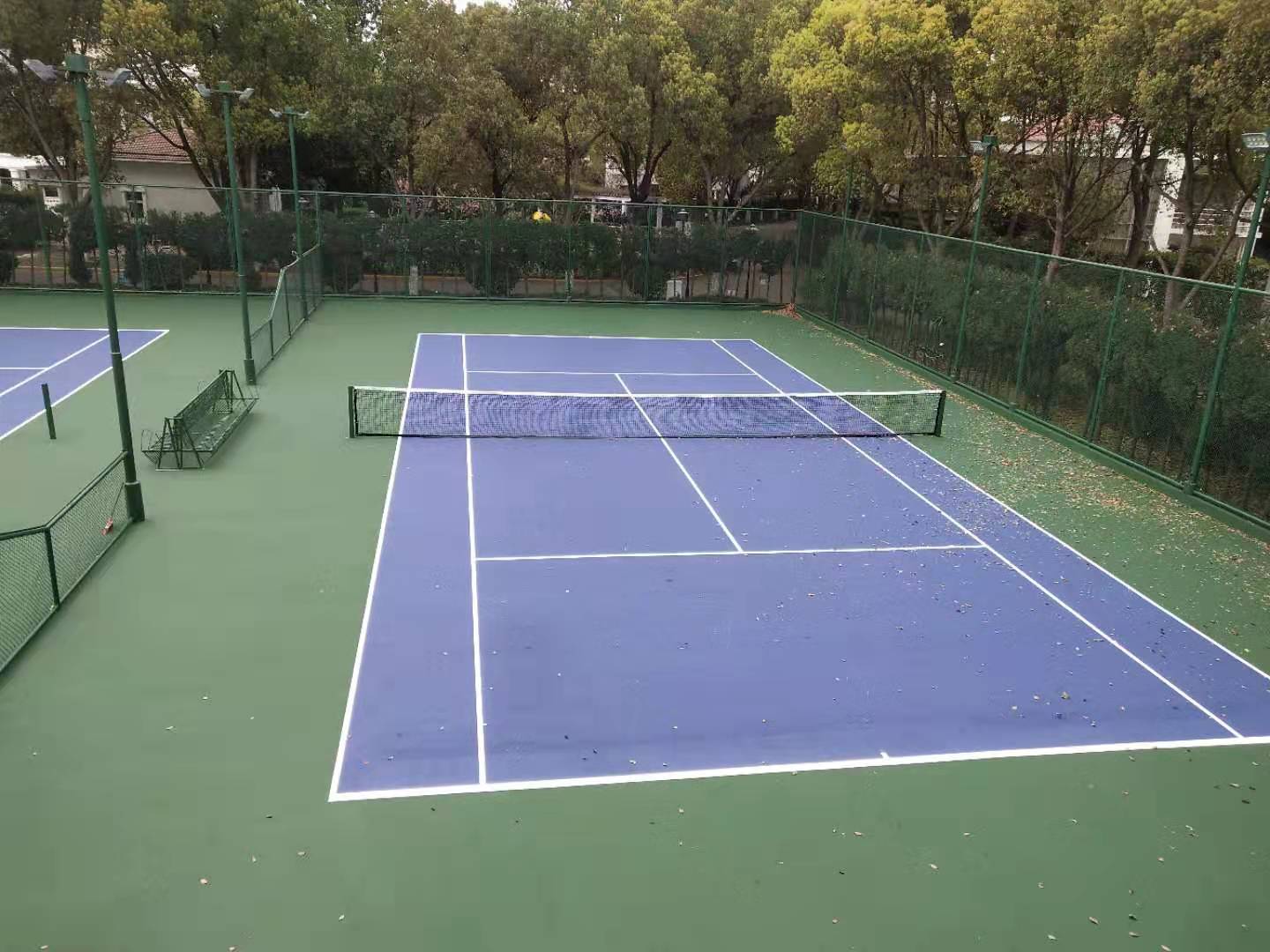 上海闵行室外网球场
